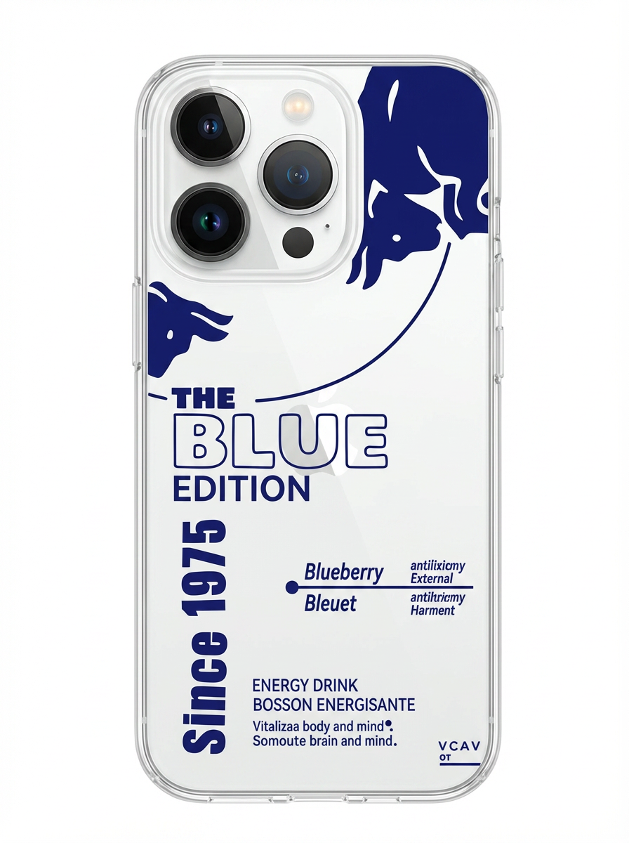 Coque IPhone Blue Edition